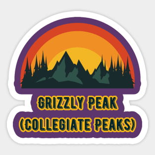 Grizzly Peak (Collegiate Peaks) Sticker